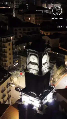 Avellino 🟢📸 Seguici su @y_avellino #avellino #irpinia #torreorologio #tiktok #neiperte #Travel #city #Drone 
