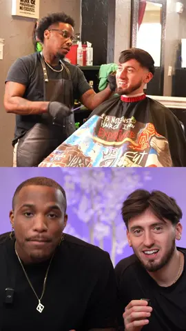 White vs Black Barber