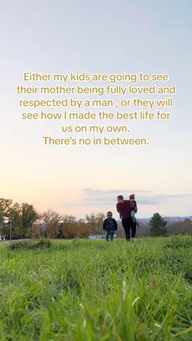 There will never be an “in between”. 🫶🏼 ••• #capcut #mamatok #singlemomlife #singlemomsoftiktok 