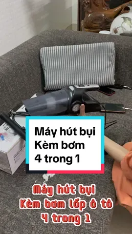 Máy hút bụi kèm bơm 4 trong 1#hutbuioto #hutbuicamtay #hutbui #bom #bomlopoto #xuhuong 
