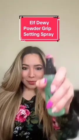 Love this new dewy setting spray from @e.l.f. Cosmetics helps my makeup last all day ❤️ #elfsettingspray #elfcosmetics #drugstoremakeupmusthaves #basemakeup #elfhaloglowcontour #elfblush #browneyemakeup #lightfemininemakeup #glowymakeuptutorial #etheralmakeup 