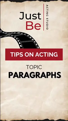 Tips with Just Be instructor, @Katie Sarife, lead in Annabelle Comes Home. In paragraphs, don't forget to react and take cues off of the other person. How is what you're saying is being received? Your next line doesn't always come off of your previous thought or thing that was said, it can be in response to non verbal communication you're reading off of the other person. #acting #actingtips #actingclass  #actorslife #ActingChallenge