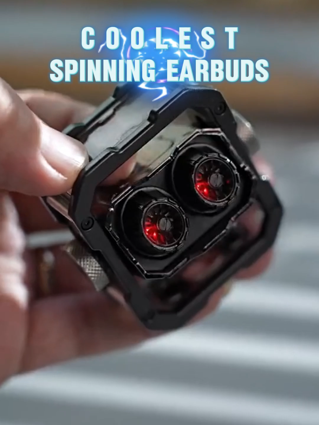 Is this fidget spinner or just earbud? 😳    #gamingearbuds   #earbudsreview   #earbudsrecommendation  #fidgetspinner   #wirelessearbuds   #gamingaccessories  #gaminggadgets  #coolgadgets  #cooldesign  #techgadgets  #techfinds