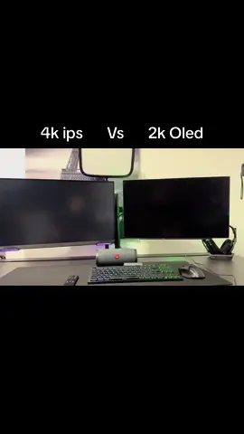 Oddysey G7 144 hz 4K Vs LG Ultragear Oled 240 hz #4k #oled #gears5 