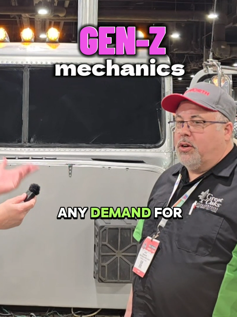 He teaches Gen Z to be diesel mechanics