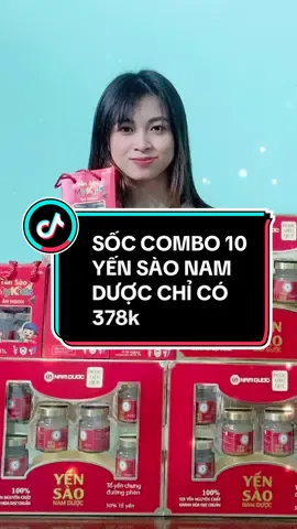 Yến sào Nam Dược bồi bổ cơ thể sale sốc chỉ 378k/10 hộp. Ấn vào nút mua bên trái các mẹ nhé#yensaoNamDuoc
