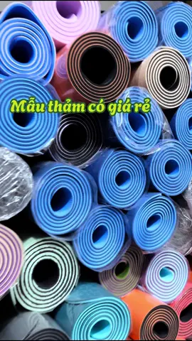 Mẫu thảm chất liệu nhựa tpe dày 9mm#huybat #thamtapyogacaocap #thamtapgobanhuybat #thamtapkhacten #yoga 