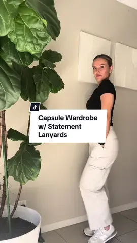 my vibe for 2024 🫶🏻 • Capsule wardrobe outfits for teaching paired with STATEMENT lanyards to level up any ‘fit 👏🏼  • ALL LANYARDS are from missinclusivity.com (obviously) 😉  • • • #teacheroutfit #fitcheck #lanyard #statementpieces #OOTD #fabriclanyard #teacherlanyard #CapCut 