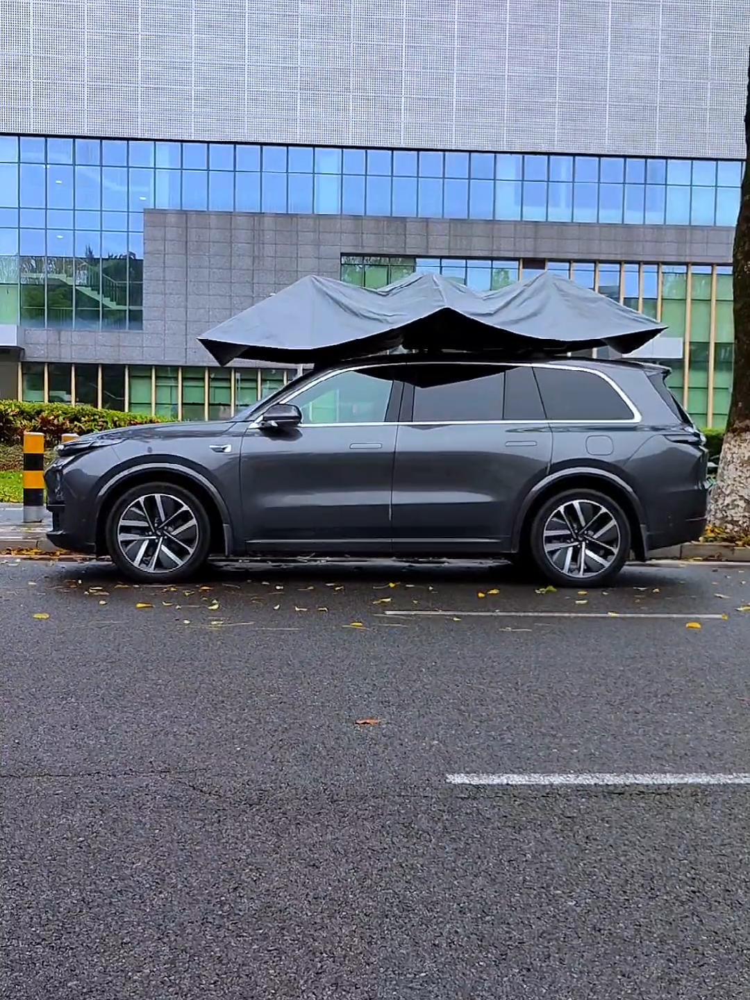 Hot design in China! Fully automatic car umbrella with LI-L9#Carumbrella #sunshade #fully #automatic #remote #technology #Mynew