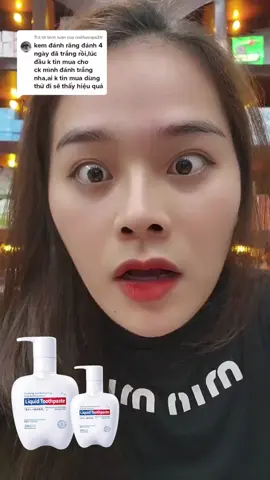 SALE 50% - KEM ĐÁNH RĂNG LIQUID TOOTHPASTE - ĐỪNG ĐỂ RĂNG Ố VÀNG,  MIỆNG HÔI LÀM CẢN TRỞ GIAO TIẾP CỦA BẠN