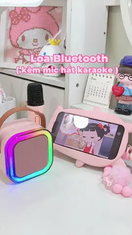 Loa bluetooth kèm mic hát karaoke cho mấy bạn thích chill tại nhà ✨✨#xuhuong #unbox #loabluetooth #loabluetooth #loabluetoothmini #karaoke #k12 #unboxing #viral #fyp