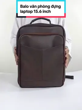 Balo da công sở đựng laptop 15.6 inch cho anh chị văn phòng và sinh viên #baloda #balocongso #balovanphong #balo #da #laptop #15inch #zenka 
