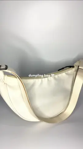 link here; @xo.pretty⬅️ my on-the-go bag na bagay sa lahat ng ootd ko.  #dumplingbag #whitebag #bagforwomen #bagforher #whitedumplingbag #bagrecommendation #bagrecos 