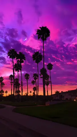 Sunset and You，I like both of them. #sunset #fyp 