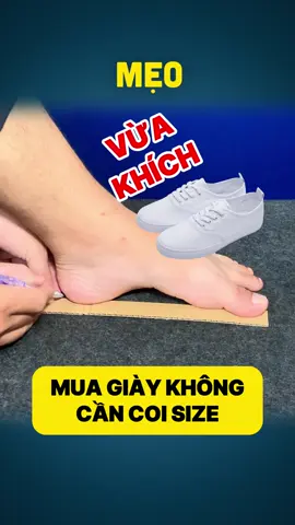 #mẹovặt 394 | Mua giày dép không cần coi size, không biết kích cỡ chân vẫn mang vừa khích | Choosing shoes without knowing foot size #giaydep #giay #chonsizegiay #sizegiay - [ ] #tips #DIY #lifehacks #meovat #meohay #meovatcuocsong #huongdan #cachlam #kienthuc #meo