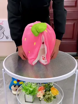 How to describe it#bunnyplush #foryou #fyp #doll #pluhsies #plushtoys #strawberry 