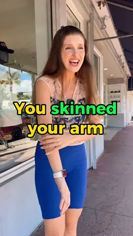 Oh no! She hurt herself 😭 #englishteacher #english #englishtips #learnenglish 