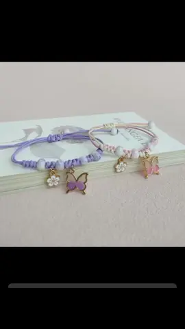 Cartoon Butterfly Flower Bracelet handmade butterfly pendant female #TikTokShop #cvhomeshop15 #tiktokph 