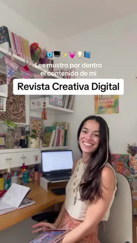 💻✨🪐 sobre mi revista digital y el universo de contenido de Crearte #ilustradora #freelance #artista #revista 