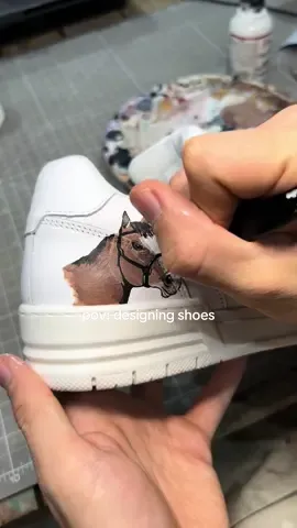 A day creating 🎨 #fyp #foryou #jrdstudios #shoes 