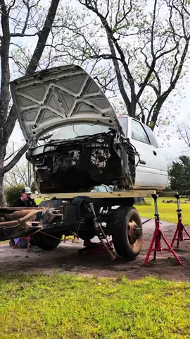 Finally got the cab removed! #trucks #diesel #dieseltrucks #diesels #cars 