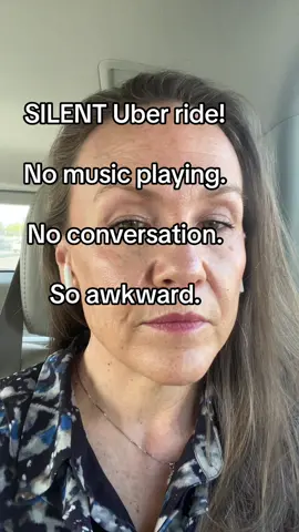 #uber #silence #awkward 