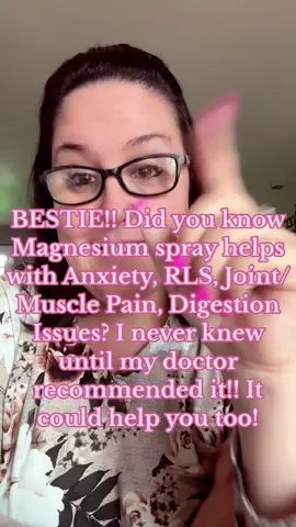 I would recommend this Magnesium Spray to anyone!!  #magnesiumspray #magnesiumbenefits #magnesiumforsleep #magnesium #tiktokmademedoit #tiktokmademebuyit 