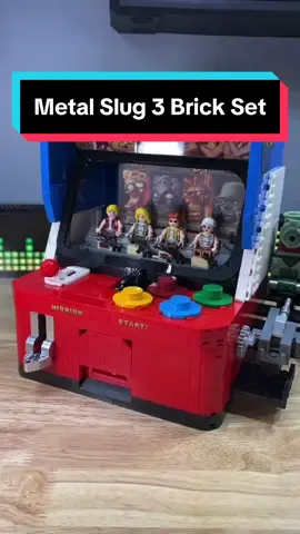 If you are a ‘90s baby, you know this game! #mrksworkshop #metalslug #metalslug3 #brickset #pantasy 