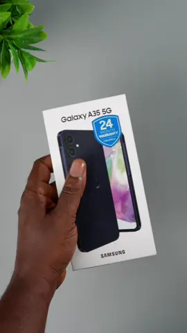 Samsung Galaxy A35 ASMR Unboxing  Price = ₦462k (6gb / 128gb) Specs Exynos 1380 CPU 6/8GB RAM, 128GB/256GB ROM 120Hz Super AMOLED Display IP67 water and dust resistance 50MP main camera 5MP ultra-wide, 5MP macro 13MP selfie 5000mAh Battery 25w Fast charging support  @Samsung 
