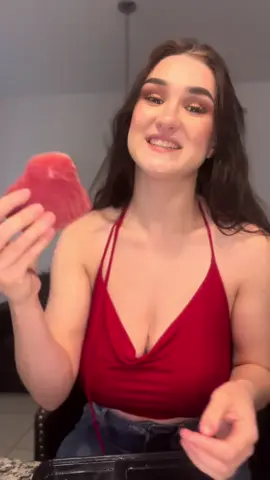 Whelp.. she makes it look so good lmao! #fyp #tuna 