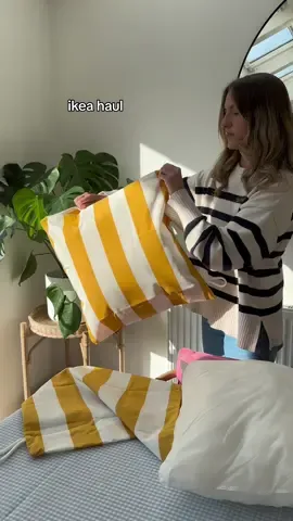 ikea unboxing! 🏡☁️ loving the summer vibess 🌞 @IKEAUK #asmr #haul #ikeafinds #fyp #satisfying #homedecor #homeimprovement #shopwithme #aesthetic #cleangirl 