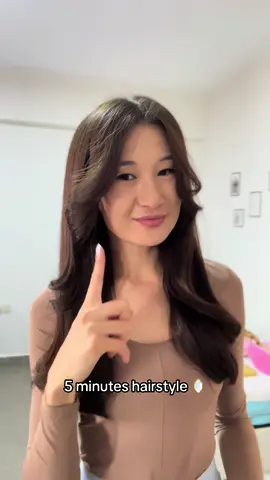 5 minute hairstyle 🫧