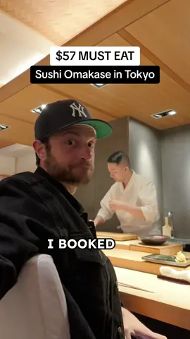 god i love sushi #sushi #omakase #tokyo #japanesefood #nigiri  thanks @TOKKI for this lunch sushi omakase rec in tokyo! dm me on IG and ill send link to his profile to book