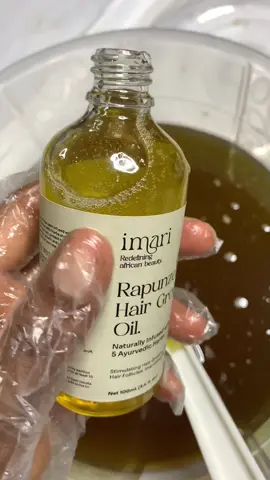 Our oils have been infused with the best of Ayurvedic herbs and essential oils perfect for stimulating hair growth and helping you maintain a healthy hair routine.  Click the link in my bio to order yours. 🔗 #fyp #imaritresses #haircareroutine #foryou #imarirapunzelhairgrowthoil 