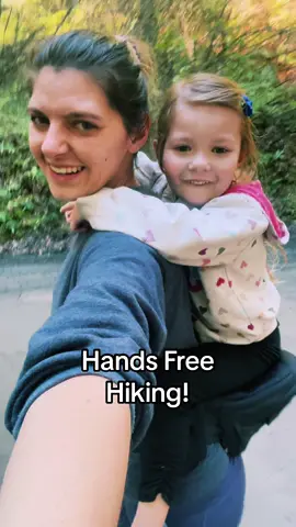 Yesterday we went on a 7 mile hike! We couldn’t have it without our HKAI baby carrier seat! #toddler #hike #hiketok 