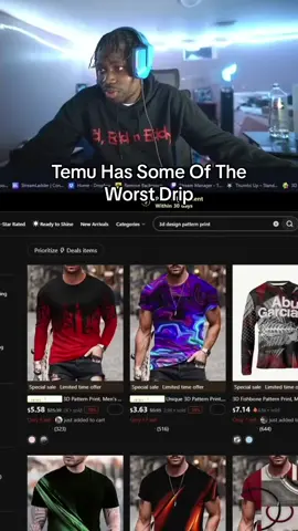 3d printed fits are NOT it #fypシ #foryou #temu #reaction 