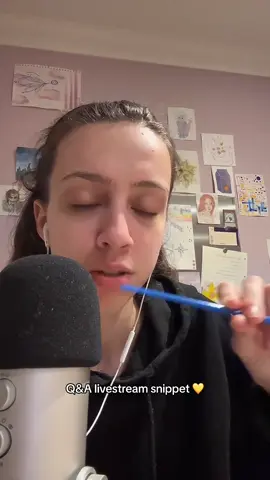 💛💛 #asmr #livestream #asmrlivestream 