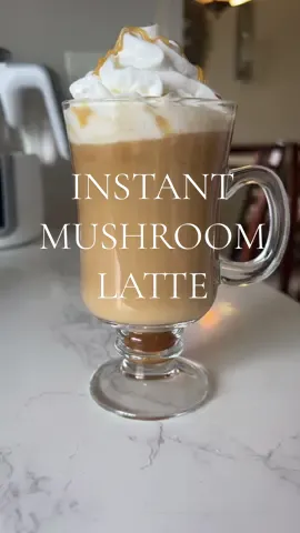 Sweet buttery notes of carmel with a hint of sea salt try this mushroom instant latte that has so many health benefits. Taste so good you would never know it has mushrooms with superpowers ☕️ #mushroom #latte #coffee #instantlatte #latteart #TikTokShop #tiktok #viral #explore #coffeetiktok #coffeeaddict #coffeetime 