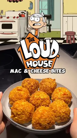 Mac & Cheese bites from the Loud House🧀 bacon mac & cheese crusted in doritos! - #theloudhouse #animation #cartoon #cartoonnetwork #anime #recreation #recreate #Recipe #cooking #Foodie #netflix 