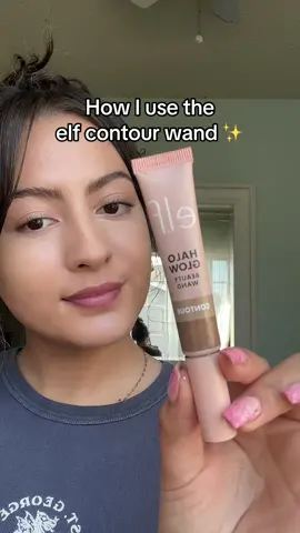 e.l.f. halo glow contour wand. shade medium #makeuptutorial #makeup #contour #elf 