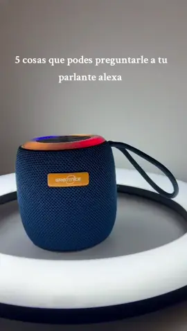 🔊NUEVO PARLANTE TIPO ALEXA  • parlante mini Bluetooth portátil con luces rgb y ranuras para Micro SD y USB, radio FM • Correa para transportarse • controles para audio y volumen • potencia 5w • tiempo de carga aproximadamente 2\3hrs •incluye cable de carga tipo v8 ‼️QUE ESPERAS PARA OBTENER EL TUYO ‼️