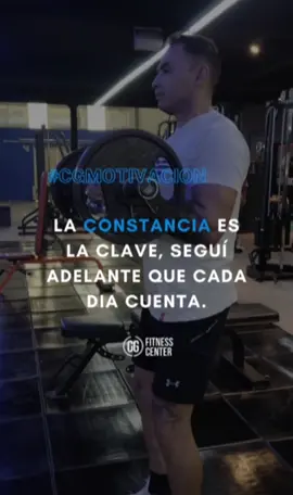 La constancia es la clave, seguí adelante que cada día cuenta.  En CG Fitness Center te ayudamos a cumplir tus metas ... Hace como nuestro alumno Raul y comenza a lograr tus objetivos!! 💪🏻💪🏻 #gym #motivation #fyp #parati #objetivos #gimnasio #viral #ejercicio 