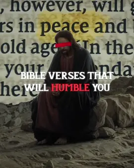 Bible verses that will humble you #christiantiktok #bible #jesuslovesyou #godisreal #usa #bibleverses 