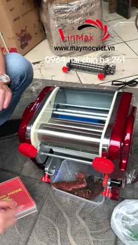 Máy cán mỏng thịt gác bếp, máy ép mỏng thịt khô bò, khô mực mô tơ 750W cực chất, ép mỏng từ 0-25mm #maycanmuc #maycanthitbo #maycanthittrau #maycanbokhochaydien #maycanthitgacbep 