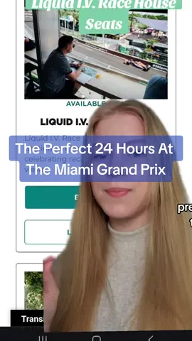 My Perfect 24 Hours at the Miami Grand Prix 🔥 #miamigp #f1miami #f1meme #f1 #formula1 #hardrockstadium #kimptonhotels #liquidiv #f1academy #miamisouthbeach 