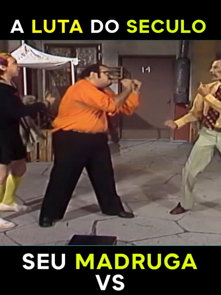 A LUTA do SECULO SEU MADRUGA vs SEU BARRIGA. . . . . #tv #brasileira #anos80 #chaves #chapolin #lutaDoSeculo #seuMadruga #seuBarriga #quico