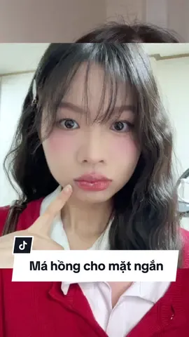 Lâu rồi mới lên lại series này: má hồng cho mặt ngắn và tròn #cobenoichammakeup #blush #blushplacement #makeuptutorial #koreanmakeup 