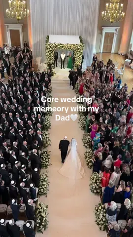 Core wedding memory with my dad🤍  #wedding #weddingday #bridetok #weddingtok #fatherofthebride #fatherofthebridespeech #aisle #aislewalkbride 