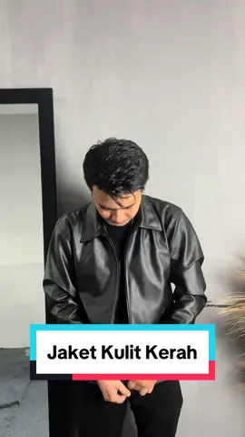 Wuiih Jaket Kulit Kerah udah Ready. GASSS 😎 #jaketkulitkerah #jaketmotoran #bestseller 