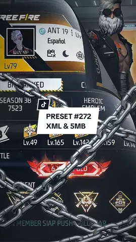 preset jj kece sound serem 🔥 #presetdibawah5mb #presetxml #presetff #free_fire #ant19 